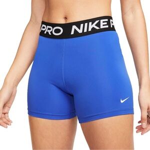 Blue Nike pros